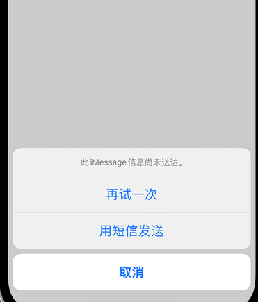 安州apple维修iPhone上无法正常发送iMessage信息